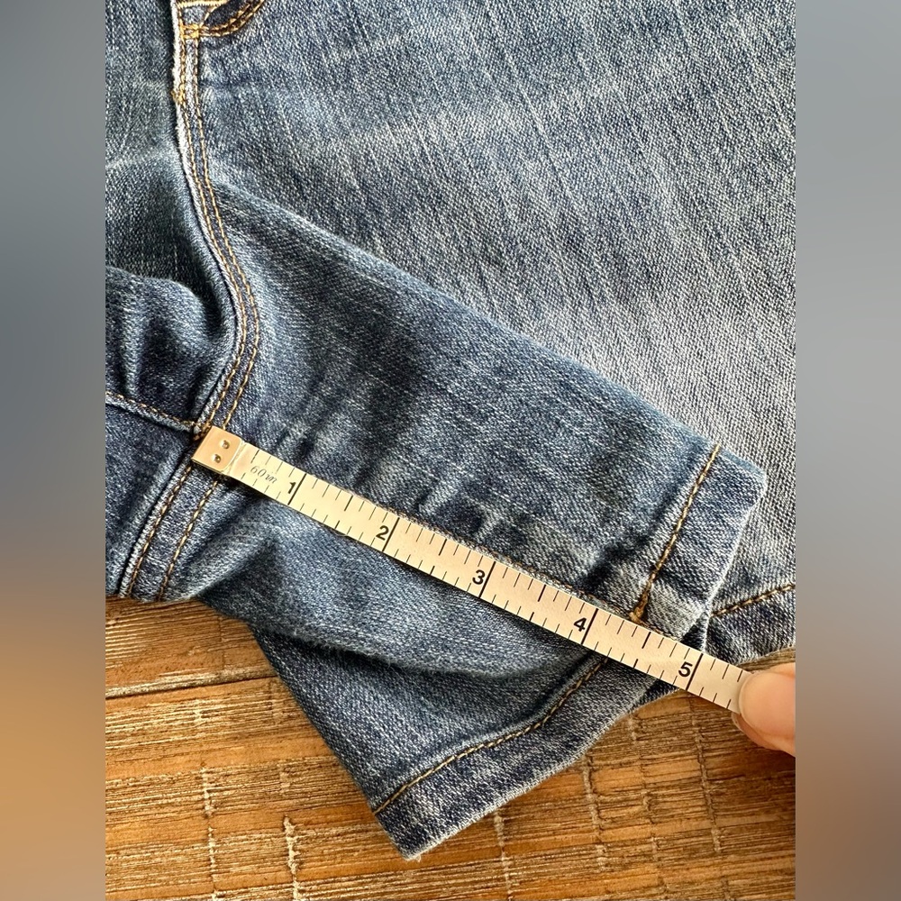 Two Women’s Sonoma Mid-Rise Denim Shorts, Size 12 - Picture 6 of 12